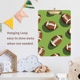 thumbnail image 4 of FORMRS Acrylic Clipboard with Low Profile Clip Standard A4 Letter Size, 12.5" x 9", Game Day Footballs, 4 of 8
