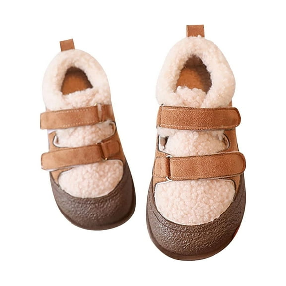 Girls Boots,Boots Winter Non- Outdoor Warm Footwear Comfortable Toddler Boots,Toddler Boots,Khaki,9-10 Years