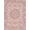 Pink Purple, Pattern 4, variant on ODIKA 8'x10' Washable Area Rug Non-Slip Chair-Friendly Mat Distressed Botanical Toile Faded Damask Ornate Scrolling Vintage Flowing Dynamic for Dining Room, Large Office, Lounge