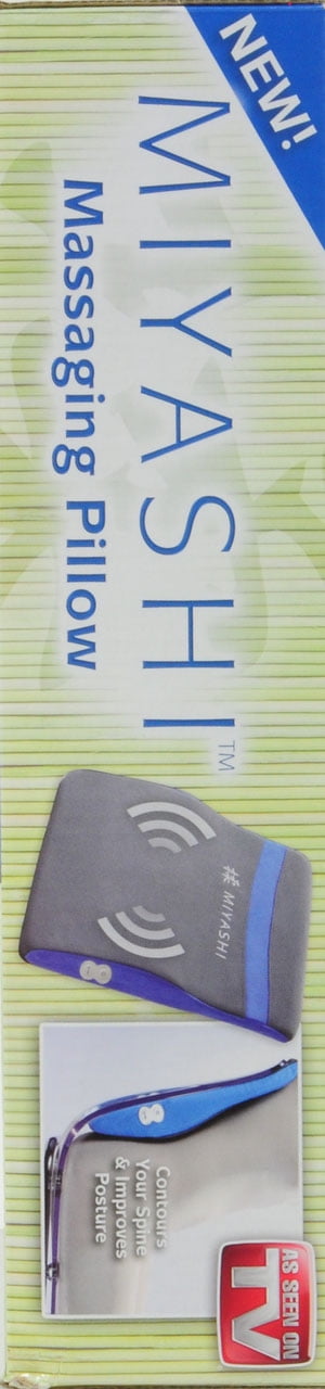 As Seen On Tv Miyashi Massaging Pillow Walmart Com