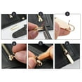 thumbnail image 3 of 20Pcs 5# Detachable Zipper Tags Repair Pull Tabs for Clothing Bags Sturdy Silver, 3 of 9