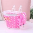 thumbnail image 2 of MasteelfCA 1 Set Kids Bike Basket Streamers Handlebar Covers Child Bike Accessories, 2 of 7