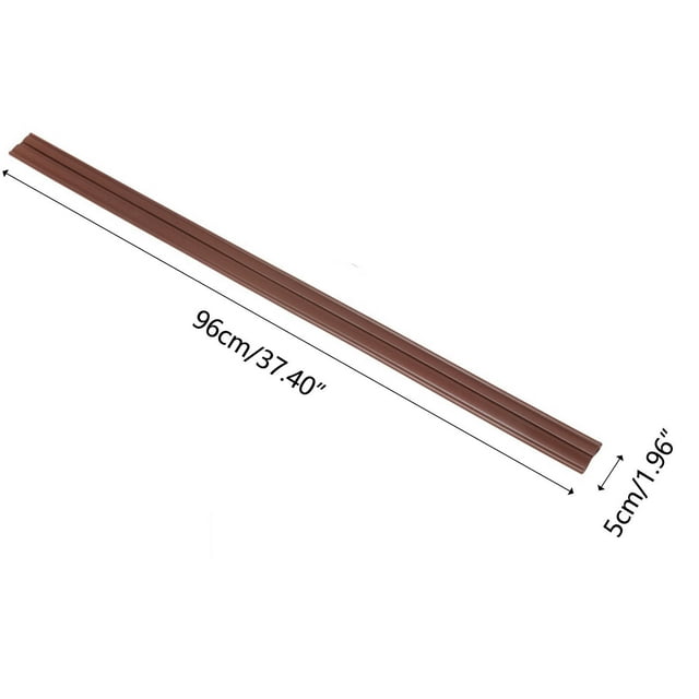 Pompotops Door Seam Upgrade Wear-resistant PVC Sealing Strip Windproof Bedroom Unilateral Door Seam Insect-proof Sealing Strip Clearance