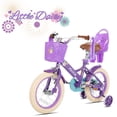 thumbnail image 3 of JOYSTAR Little Daisy 14 Inch Kids Bike for Girls Boys Ages 3 4 5 Years, Girls Bikes with Doll Bike Seat & Streamers Toddler Bikes , Purple, 3 of 7