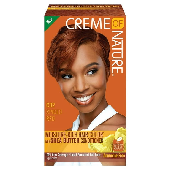 Creme of Nature Color C32 Spiced Red Kit, 1 Ea