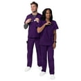 thumbnail image 3 of Sivvan Unisex Classic Scrub Set V-Neck Top/Drawstring Pants (Available in 15 Solid Colors), 3 of 7