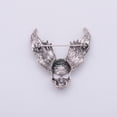 thumbnail image 2 of Milaget Unique Halloween Wing Brooch Crystal Rhinestone Antique, 2 of 7