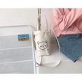 thumbnail image 1 of Canvas Bag Shoulder Handbag Large Capacity Tote Bag Student Book Class Messenger Bag, 1 of 1