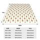 thumbnail image 3 of Balery Cute Carrot Print Manta de Felpa Suave y Acogedora – Cobija de Franela Aterciopelada para Cama, Lavable y Cálida para Sofá, Mascotas, Transpirable-60"x50", 3 of 7