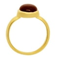 thumbnail image 3 of 18K Gold Over Brass Hessonite Garnet - Madagascar Ring s.6 Jewelry RM-1004 TGR1023_A_6, 3 of 6