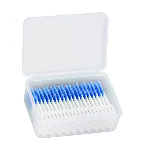 Interdental Brush, Disposable Soft Cleaning Floss Toothpicks With