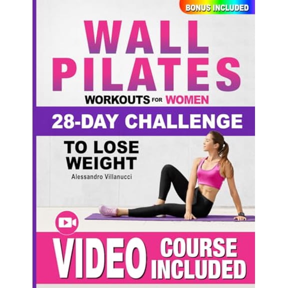 Pre-Owned Wall Pilates Workouts for Women: 28-Day Body Sculpting Challenge Manual