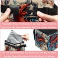 thumbnail image 4 of Fish Foldable Car Trash Can with Lid, Leak-Proof, and Hanging Storage Bag - Trash Can for Car and Car Trash Bin, 4 of 6