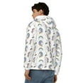 thumbnail image 4 of Kdxio Funny Kawaii Unicorns Dancing Print Men Hoodies Casual Hoodies for Men with Zip Pockets Full Zip Long Sleeve Sweatshirt Sports Hooded Jacket-Large, 4 of 5