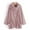 Pink jacket for women, variant on Usmixi 2023 Winter Womens Sherpa Coat Fuzzy Plush Overcoat for Women Winter Soft Cozy Fluffy Fleece Coat Plus Size Casual Solid Lapel Open Front Button Outerwear with Pocket Up to 65% off
