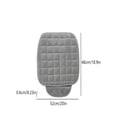 thumbnail image 4 of Gmogad 1pc Car Seat Cushion, Premium Comfort Memory Silk Wadding, Non-Slip Rubber Bottom With Storage Pouch, Car Seat Pad Universal Beige, 4 of 5