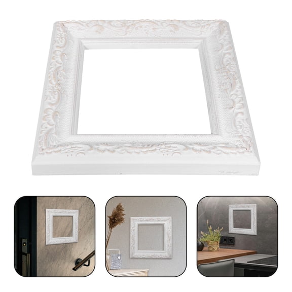 WORGEOUS 1Pack Photo Display Frame White 22.0x22.0in for Homeowners