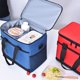 thumbnail image 3 of Bolsa de almuerzo, bolsa térmica portátil para el trabajo, mochila de picnic al aire libre cruzada de tela Oxford, 3 of 5