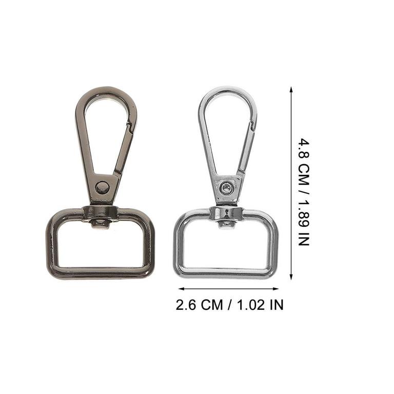 New 1-1/2 38mm Chrome trigger snap hooks,lobster swivel Clasp & Clip Snap  Hook 