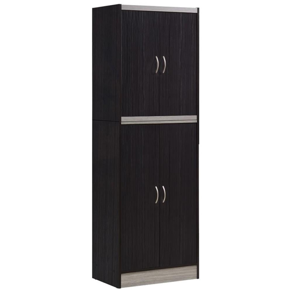 Hodedah 4-Door Kitchen Pantry