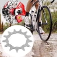 thumbnail image 4 of Anti Rouille Simple Rouage, 12T à 18T Pièces de Conversion de Vélo, Composant de Roue Libre de Pignon pour Route de Montagne, 13T, 4 of 9