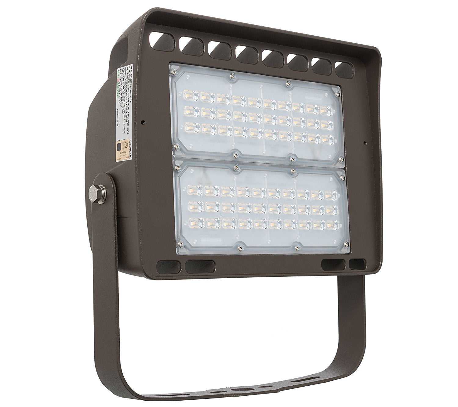 Westgate LED Yard Security Floodlight for Outdoor Sites Aluminum