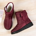 thumbnail image 3 of Ablanczoom Snow Boots for Womens: Warm Fur No-slip Winter Woman Ankle Booties, 3 of 6