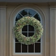 thumbnail image 2 of 72 in Pre-lit Rocky Mountain Spruce Wreath 1350 Tips 500 UL Warm White LED Lights, 2 of 2
