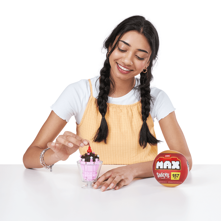 MAX Premium Snacks Building Bricks Collection (Pizza) by ZURU