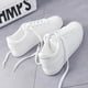thumbnail image 2 of Zapatos blancos de mujer para primavera y otoño, zapatos de mujer para estudiantes, zapatos planos de moda, zapatillas deportivas casuales para primavera y otoño que combinan con todo, 2 of 4