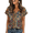 Multicolor MZ721, variant on Womens Summer Tops Rolled Short Sleeve Basic V Neck T-Shirts Casual Dressy Business Work Blouses
