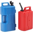 thumbnail image 1 of ZOUSSIQI 1/10 Scale Mini Plastic Fuel and Gas Can Bright Color Multifunctional for SCX10 RC Crawlers (Red+Blue) CA919-34626, 1 of 9