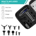 thumbnail image 3 of Muscle Massage Gun Handheld Deep Tissue Massager Electric Quiet Portable Massaging Gun 30 Speed Adjustable Professional Percussion Fascia Gun for Sore Muscle and Stiffness, 3 of 9