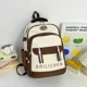 thumbnail image 2 of Mochila de lona de gran venta, ligera, contrastante, moderna, versátil, juvenil y de gran capacidad, 2 of 5