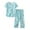 Mint Green-b, variant on Wijhcboe 2025 Women Cotton Pajamas Set Lace Pajama Set Short Sleeve Top Capri Women S Pajamas Set Pants Sleepwear Plus Womens Sleep Set Night Gown Ladies Pajama for Women Gown