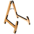 thumbnail image 6 of WHAMVOX Lightweight and Portable Guitar Stand Brown Home Use 1Set 14.2X11.2X11In, 6 of 8