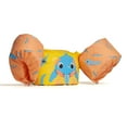 thumbnail image 4 of Puddle Jumper Color Changing Ink Kid's Narwhal Vest, Orange and Blue, 4 of 5