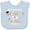 Blue, variant on Inktastic My Sister Graduated and I'm Super Proud Boys or Girls Baby Bib