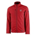 thumbnail image 2 of Men's Cutter & Buck  Red New York Yankees Americana Logo Evoke Eco Softshell Recycled Full-Zip Jacket, 2 of 3
