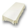 thumbnail image 3 of Carnation Home Fashions 52'' x 108", Vinyl Tablecloth with Polyester Flannel Backing in Ivory, 3 of 7