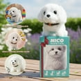 thumbnail image 3 of My Realistic Robot Puppy - Realistic Plush Electronic Puppy Toy, Interactive Stuffed Dogs for Sitting, Barking, Walking and Running(White), 3 of 8