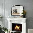 thumbnail image 2 of Shyfoy Vintage Arch Wall Mirror Ornate Mirror for Living Room Decor Decorative Mirrors  for Wall 36" x 23", 2 of 5