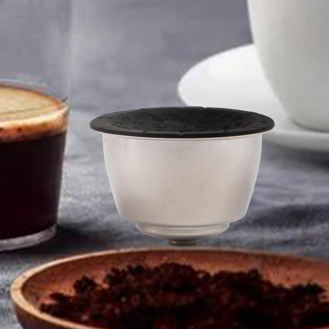 de cápsula de reutilizable, accesorios para cafetera, martillo en polvo, de cápsula de de repuesto para , oficina, hogar, A BLESIY Cápsulas reutilizables