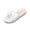 White, variant on Slides for Women Cute Bow Tie Knot On Top Strap, Comfy Slip On Open Toe Flat Sandals Casual Summer Beach Walking Slippers Red Women Sandal