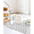 thumbnail image 4 of Grey Buffalo Striped Kitchen Dish Towels for Drying Dishes Set of 2, Love Heart Checkered Waffle Weave Microfiber Hand Tea Bathroom Towels Quick Dry & Absorbent Towel 12x12, 4 of 7