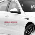thumbnail image 4 of 2Pcs Car Side Trim for E Class W213 C-Class W205 Refit E63S Accessories, 4 of 5