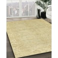 thumbnail image 3 of Ahgly Company Machine Washable Indoor Rectangle Abstract Brown Gold Area Rugs, 8' x 12', 3 of 7