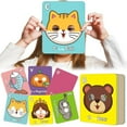 thumbnail image 5 of 26pcs Alphabet ABC Flash Cards with Animal Masks, Colorful Alphabet Mask Cards, Cards,Interactive Educatio Flash Educational, 5 of 9