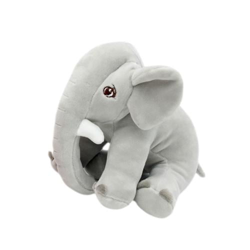 60cm Elephant Skin With zipper shell Stuffed Plush Soft Toy Kids Sleep Pillow 