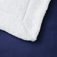 thumbnail image 4 of Kids Ultra-Soft Micromink Sherpa Blanket - Throw, Midnight Blue, 4 of 6